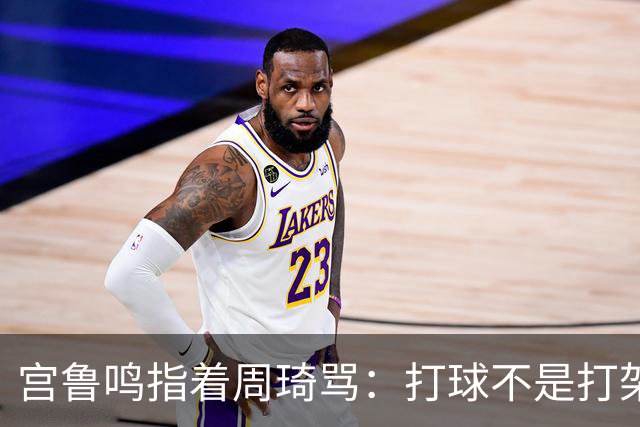 宫鲁鸣指着周琦骂：打球不是打架，你拿着全队的荣誉去赌气
